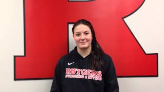 RVision: @RUSwimDive Nicole Scott Talks New RU Record