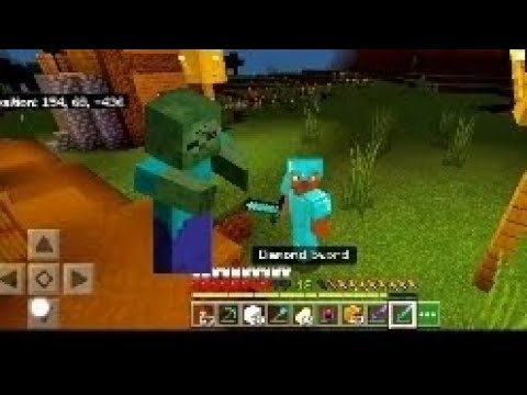 Minecraft but i hit zombie - YouTube