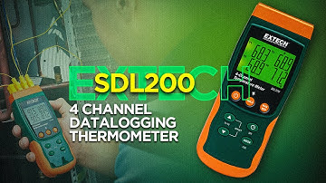 Extech SDL200 4 Channel Datalogging Thermometer