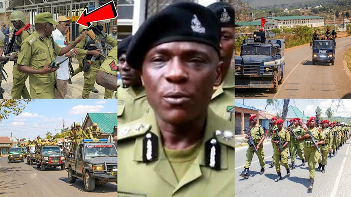 TAARIFA PUNDE.! JESHI LA POLISI WATOA TAMKO ZITO SANA BAADA YA KUZUIA MAANDAMANO YA CHADEMA