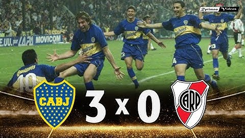 Boca Juniors 3 x 0 River Plate (Riquelme x Aimar) ● 2000 Libertadores Extended Highlights & Goals HD