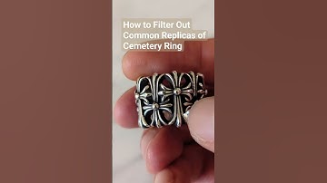 Thumbnail of Chrome Hearts Cemetery Ring - How to Authenticate #chromehearts