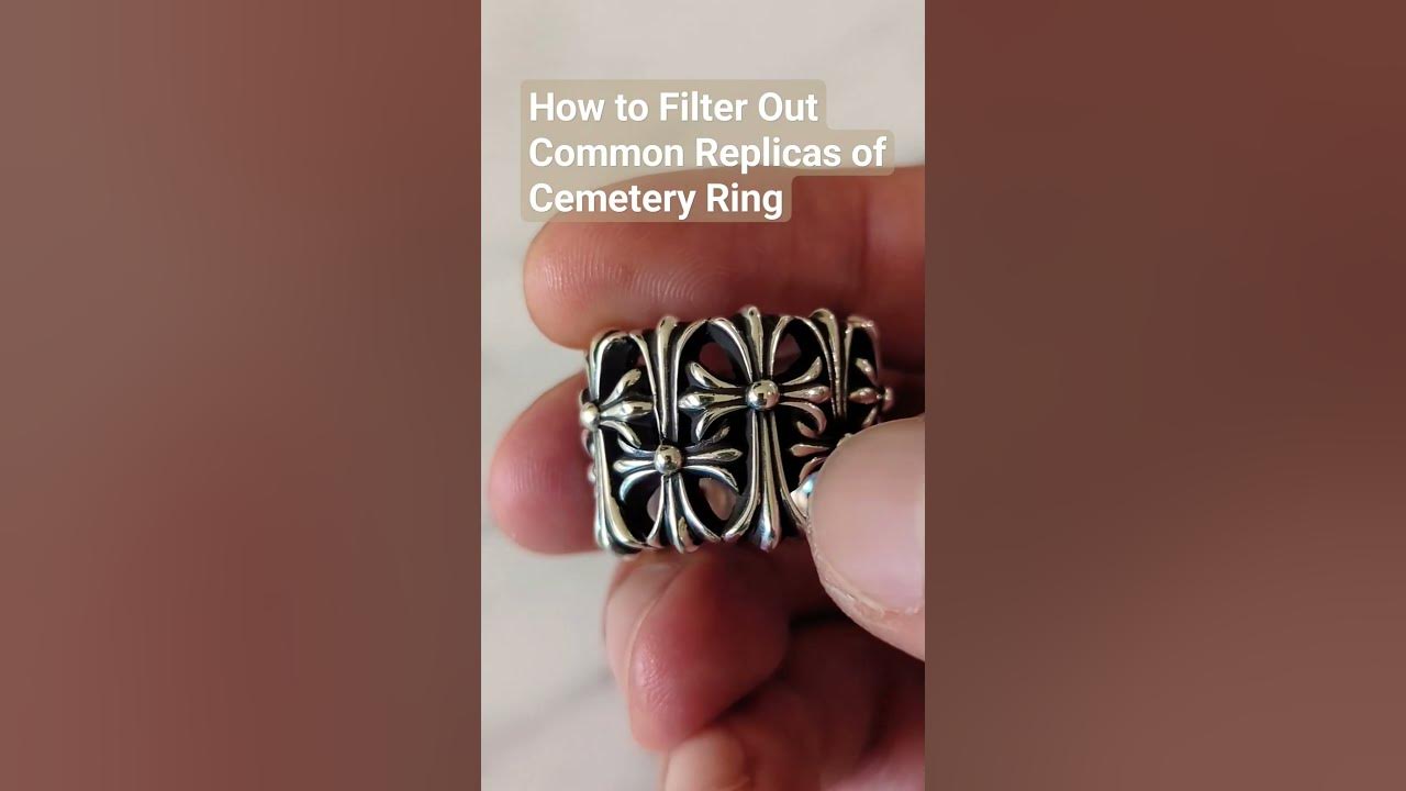 Chrome Hearts Cemetery Ring - How to Authenticate #chromehearts