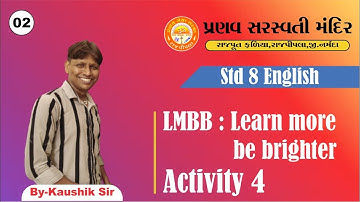 STD 8 || English || Unit 2 LMBB : Learn more be brighter || Song of Songs || Activity 4 || Part 2
