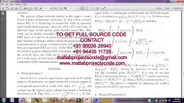 Matlab code for Spectrum sharing for device to device communication in cellular networks