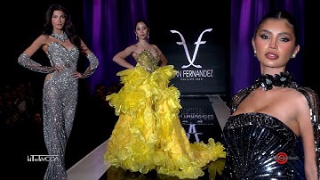Rian Fernandez Couture for Miss Universe | NYFW SS 2026 Runway Show at Hi-Tech Moda