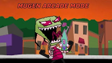 Mugen Arcade Mode with Zim