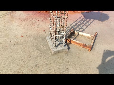 4 তলা ফাউন্ডেশন দিয়ে একটি কলাম করতে কত টাকা লাগে Momin construction