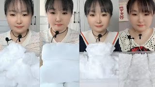 🧊 𝙊𝙉𝙇𝙔 𝘽𝙄𝙏𝙀𝙎 || 𝐉𝐈𝐍𝐉𝐈𝐍's WHITE ICE EATING ASMR || Solo Edition screenshot 5