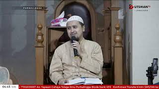 LIVE   Keutamaan Belajar al-Qur'an Di Masjid - Ustadz Abdullah Zaen, Lc. M.A.