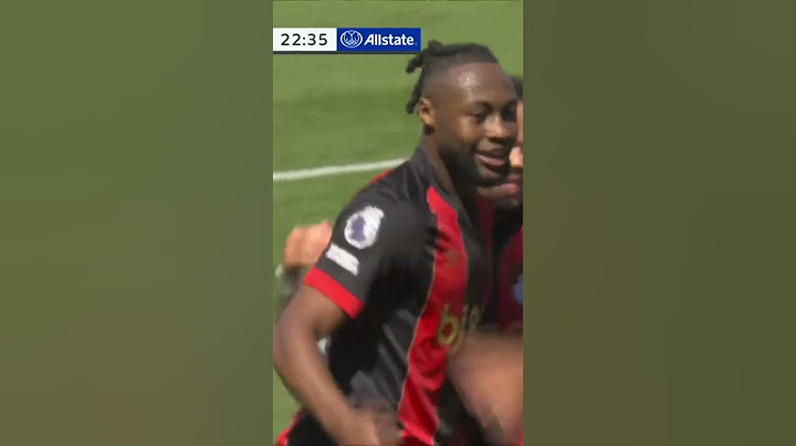 Antoine Semenyo SMASHES Bournemouth in front 🍒