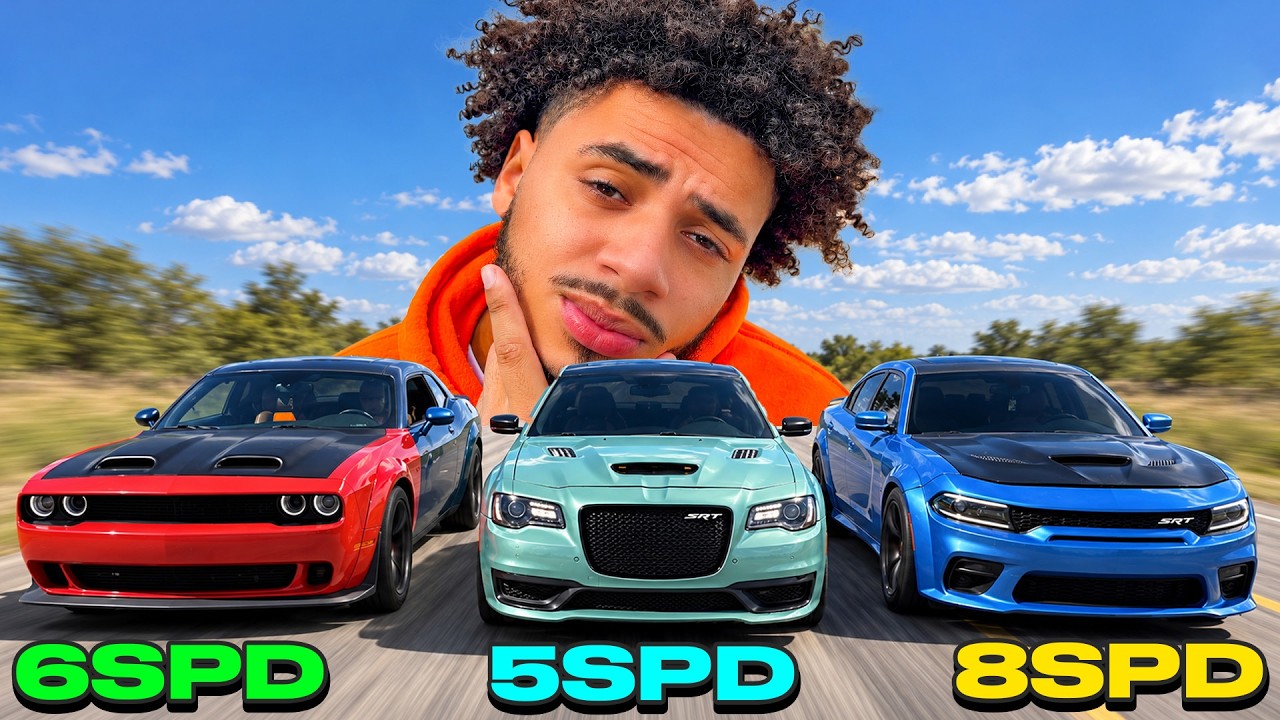 RACING AUTOMATIC SCATPACKS IN MY MANUAL...