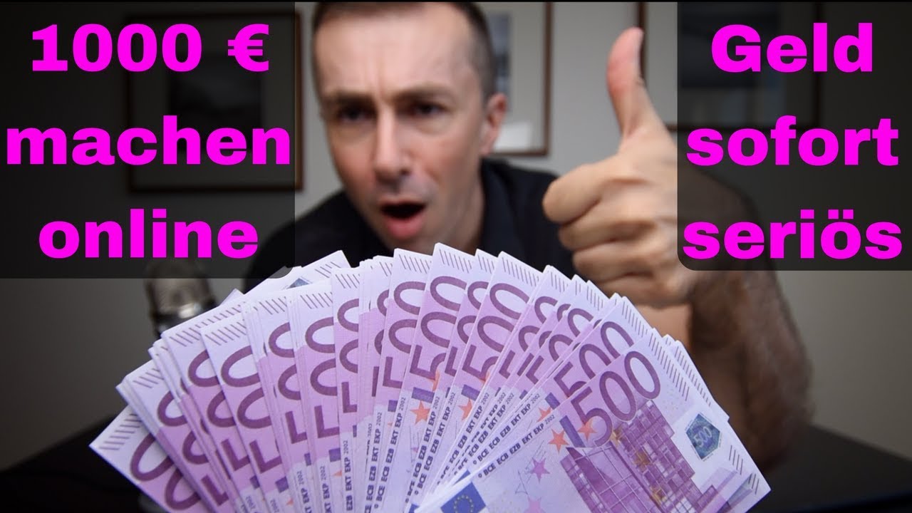 sofort geld verdienen ohne investition