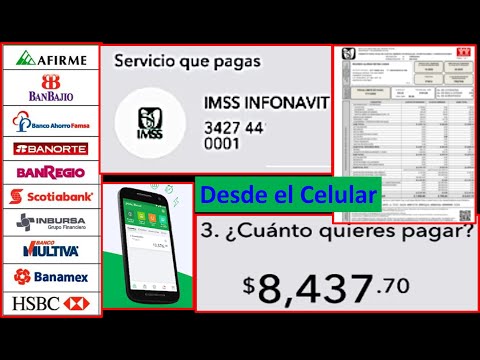 Pagar IMSS online Desde el CELULAR con la APP de banco azteca