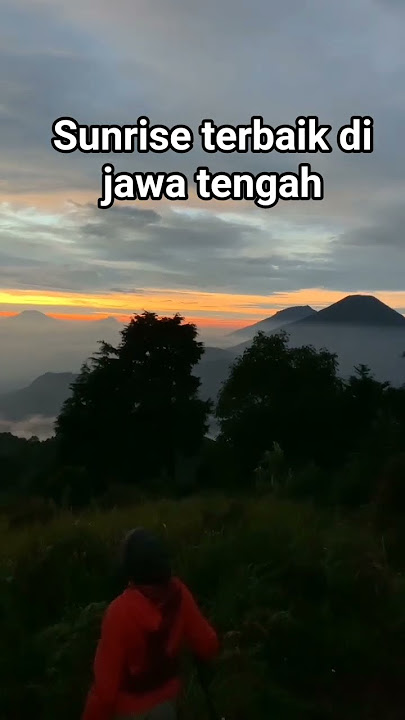 sunrise gunung Prau #shorts #shortsvideo #dieng #musimdingin #sunrise