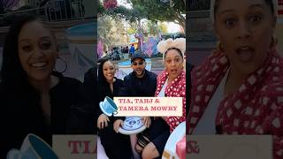 The Mow-ry ya know! 🫖✨ Take a spin with Tia, Tamera and Tahj Mowry #TeacupConfessions #Disney