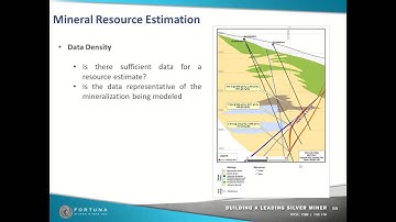 Mineral resource estimation