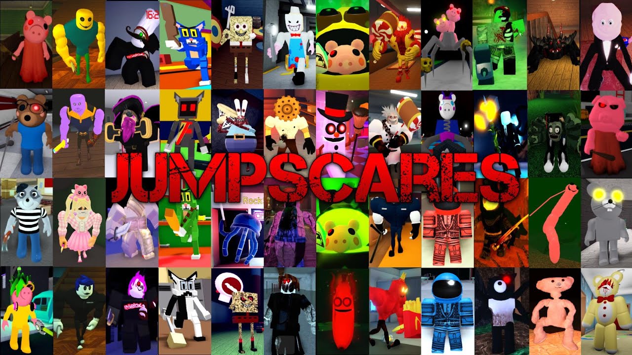 Piggy vs Bakon vs Guesty vs Kitty vs Spider vs Sponge & More Jumpscares + Kill Sounds Compilation