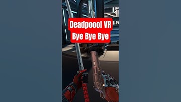 Deadpool Bye Bye Bye - Deadpool VR Game! #deadpool #vr #vrgaming #gaming #quest2 #quest3