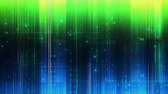 Cyberpunk Green Blue Geometric Gradient Futuristic Background video | Footage | Screensaver