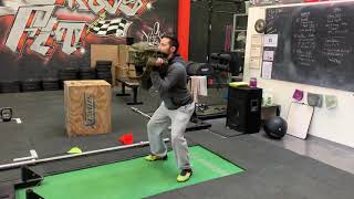 Odd object squat