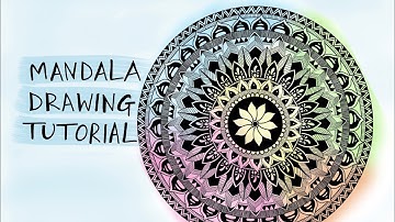 Mandala Drawing in 5 minutes in Autodesk sketchbook | Tutorial