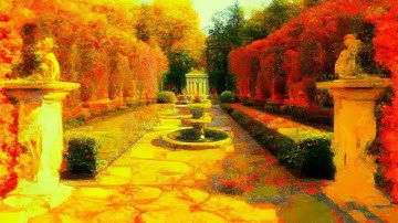 Incredible Decoherence Ai Video // Classical Garden Lofi Vaporwave Midjourney Mix // (Music + Video)