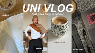 UNI VLOG 🍂 | first week of uni, studying, cafe dates, & more ! News