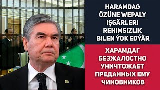 Turkmenistan Haramdag Berdimuhamedow Özüne Wepaly Işgärleri Rehimsizlik Bilen Ýok Edýär Туркменистан