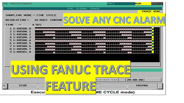 EXPLAINED: How TO CHECK ANY CNC INPUT OUTPUT SIGNAL USING TRACE FUNCTION FANUC TRACE: DOPAMYN ROBOTS