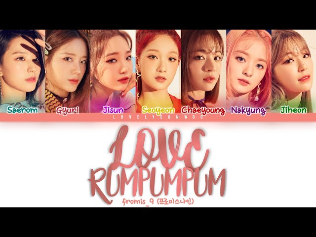 LOVE - fromis_9 RUMPUMPUM ナギョン Love Rumpumpum | サノク トレカ