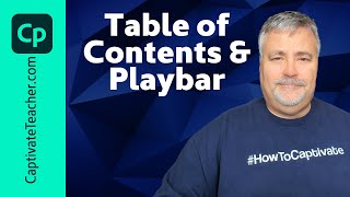 All-New Adobe Captivate - Table of Contents and Playbar