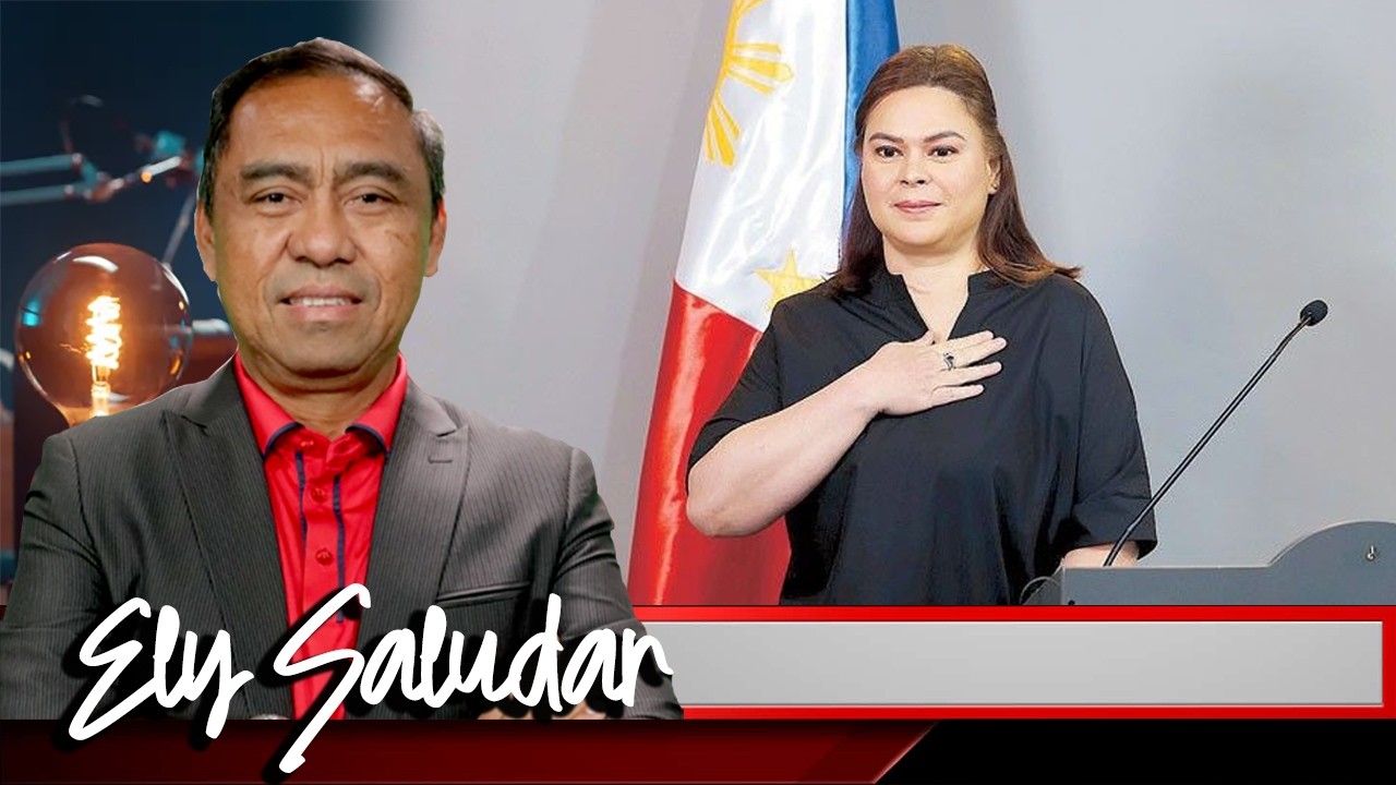 VP SARA GENIUS SA PULITIKA NAGPANIC MGA KALABAN