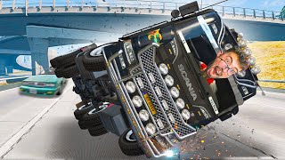 RUTA CON ACCIDENTES EN CAMIÓN POR ESPAÑA 😂 | Euro Truck Simulator 2 screenshot 2