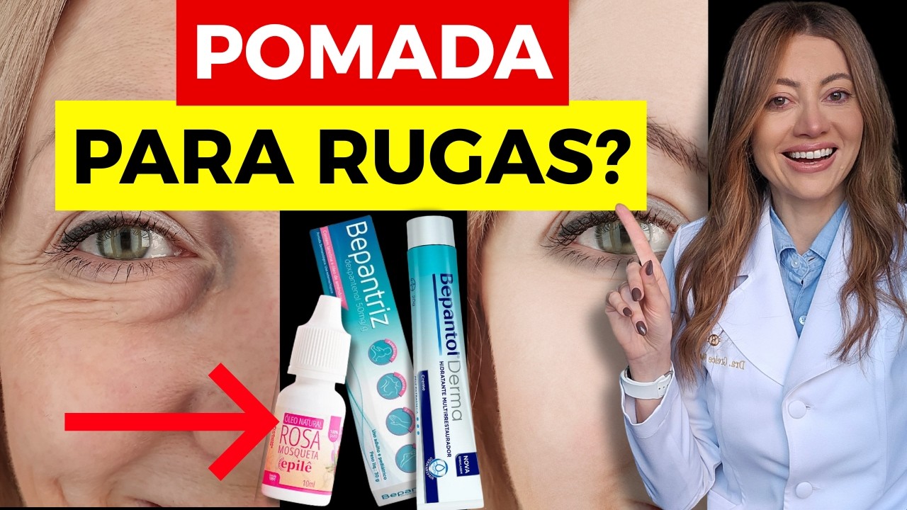 O SEGREDO do BEPANTOL com ROSA MOSQUETA: Pele mais FIRME e HIDRATADA