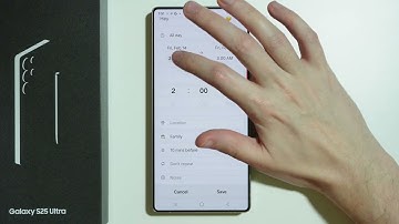 Samsung Galaxy S25 Ultra: How to Add Event to Calendar