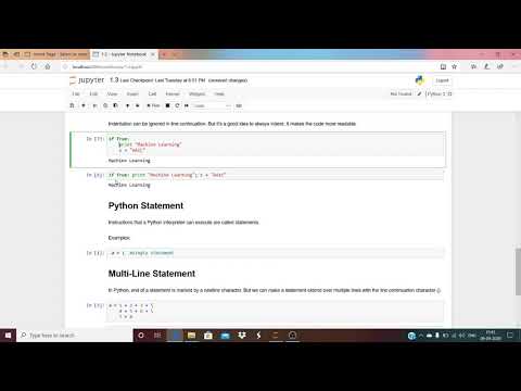 Comments, indentation and statements | Python for Data Science | part 2