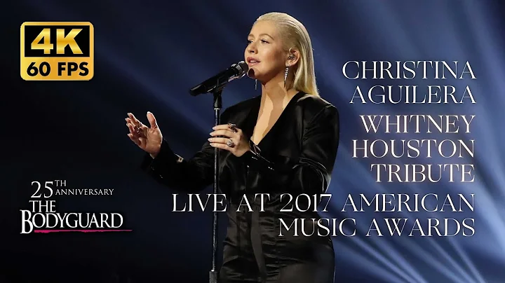 [Full] Christina Aguilera - Whitney Houston Tribute (Live at 2017 American Music Awards) [4K]