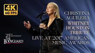 [Full] Christina Aguilera - Whitney Houston Tribute (Live at 2017 American Music Awards) [4K] Resimi