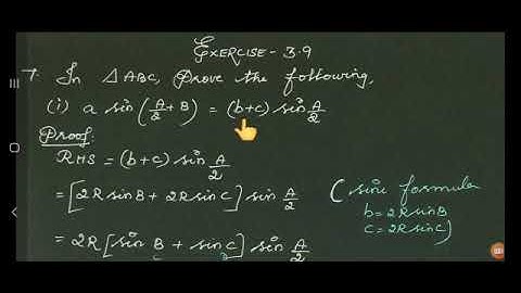 CLASS 11TH/ MATHS/ UNIT 3/ EXERCISE 3.9/Q.No.7(i)