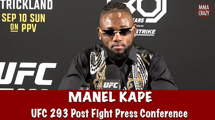 Manel Kape reacts to Israel Adesanya loss “Karma is a b***h” apologises for homophobic comments