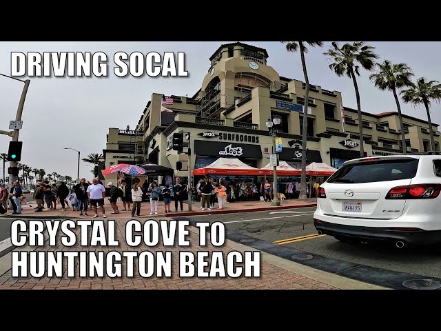 🚗Drive Crystal Cove State Park to Huntington Beach, Calif - YouTube