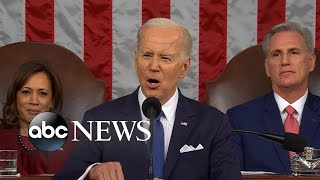 Biden discusses climate change during State of the Union address