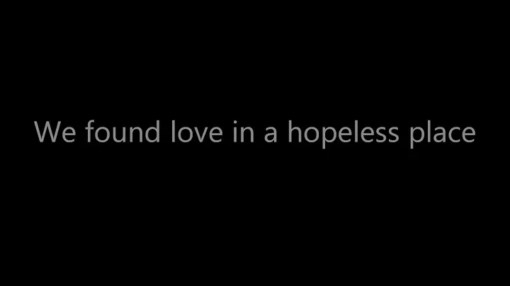 Rihanna "We Found Love" (Acoustic Cover by Dan Des...