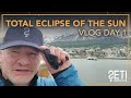 Vlog day 1 expedition to the total eclipse of the sun