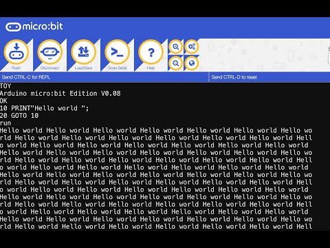 Run BASIC on a BBC micro:bit