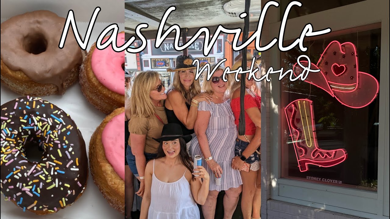 Nashville Vlog: going out on broadway, stoney clover, GRWM!