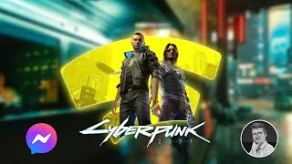 How to Activate Cyberpunk 2077 Theme on Messenger screenshot 5