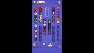 Kitty Sort: Twisted Tails Level 321-325 Gameplay | Funny Games
