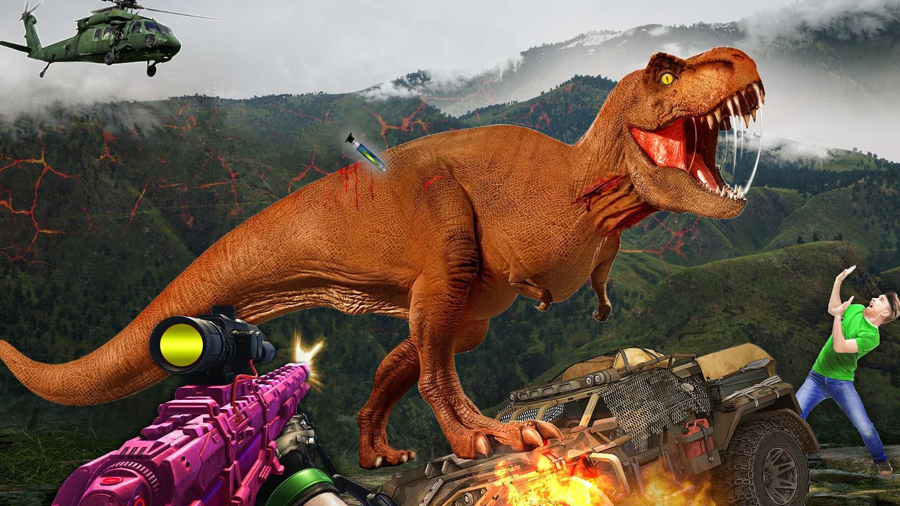 Dino Hunter Deadly Shores – Dinosaur Game – Android Gameplay - YouTube